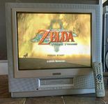 Retro Philips Crt Tv ”tjock-Tv” 