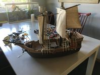 Piratskepp Playmobil + tillbehör