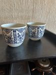 2 stycken krukor (Delft, Holland)