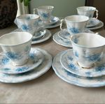 Royal Albert Tiffany Teekoppar & Fat