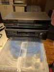 Technics receiver och cd spelare 