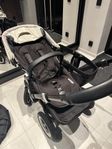 Bugaboo Donkey med en massa tillbehör 