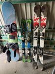 Barn snowboard skidor 