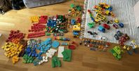 Lego Duplo - fordon, Blixten, bondgård, exotiska djur, figu