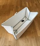 Stokke Flexi Bath (vit) vikbar badbalja i bra skick