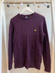 Kabelstickad tröja från Lyle&Scott stl S