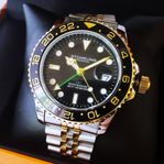 Stührling Original - Swiss - GMT Diver - 18K Gold 