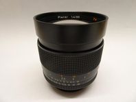 Carl Zeiss Planar 1.4/85 T* med Contaxfattning.