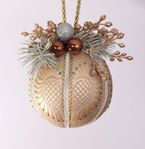 Handmade christmas bauble