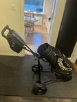 vagn och golf bag