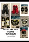 Säljer Hockey utrustning->