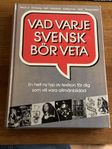 Bok ”Vad varje svensk bör veta”, lexikon från 1991