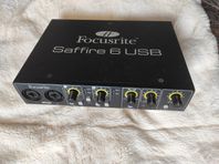 Focusrite saffire 6 usb ljudgränssnitt 