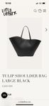 Little liffner Tulip bag large black 