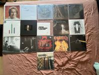 Vinylskivor bob hund, devin townsend, dream theater etc.