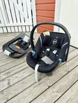 Cybex babyskydd + ISOFIX-bas