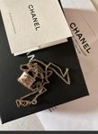 CHANEL halsband vintage Padlock fint skick kvitto finns