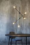 House Doctor Molecular svart/mässing lampa - helt ny