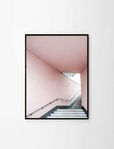 Pink Stairs poster