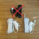 Original Wii Remote och Nunchuk