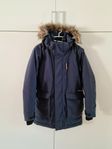 Didriksons Boy's Parka 160 (mörkblå)