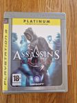 PS3 Assassin's Creed Platinum. oanvänd