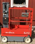 Genomgången pelarlift Skyjack SJ12 - mycket bra skick!