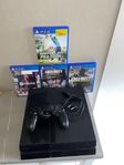 Playstation 4 med spel