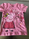 Ny Peppa Pig. i rosa färg  86-92