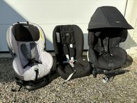 BeSafe Maxi-Cosi Britax bilstolar