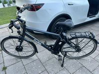 Ecoride Urban8 svart el-cykel i nyskick (med tomt batteri)