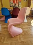 3st bubblegum pink Vitra Verner Panton chair