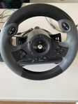 Xbox one steering wheel with pedals + spel