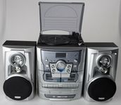 Music Center - HI-FI SYSTEM - Silver 