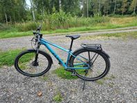 cube hybrid Mountainbike stänkskärmar och pakethållare