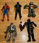 SpiderMan, Star Wars, Ninja Turtles, Air Hog Supernova