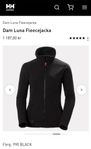 Helly Hansen Luna Fleece + skaljacka stl L