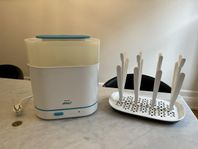 Philips Avent ångsterilisator & torkställ 