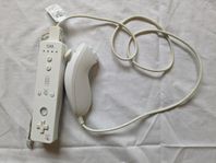 Nintendo Wii Handkontroll och Nunchuk 