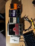 Gitarr pedaler/effekter