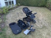 Bugaboo fox barnvagn ink. tillbehör