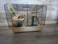 Bur med tillbehör Hamster Marsvin 