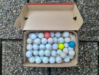 50 Golfbollar Blandat