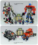 4x1 Set Transformers Kre-O 98812 Battle For Energon Optimus