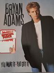 LP Bryan Adams – You want it * You got it