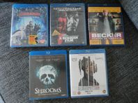 Filmer Blu-Ray. A Serbian Film, Draktränaren mm. Inplastat.