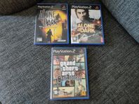 Alone in the Dark + New Nightmare. GTA San Andreas. PS2