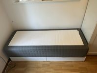 IKEA Skotterud 80x200 säng med förvaring 