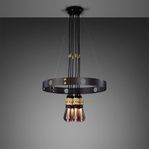 Buster and Punch Pendant Hero Light Graphite Brass Taklampa 