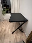 Svart gamingbord 